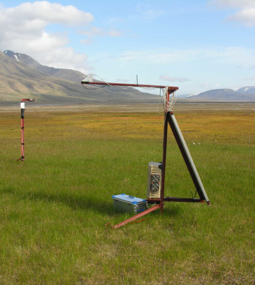 Fluorescence Spectrometer in the field